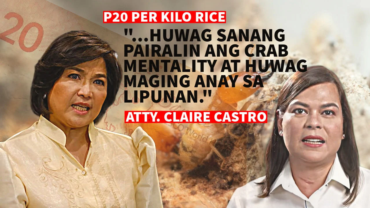 P20 Per Kilo Rice: Huwag Maging Anay sa Lipunan…